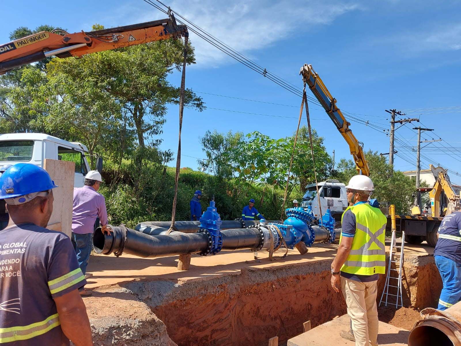 Sabesp Instala Equipamentos Para Otimizar O Abastecimento De Gua Em